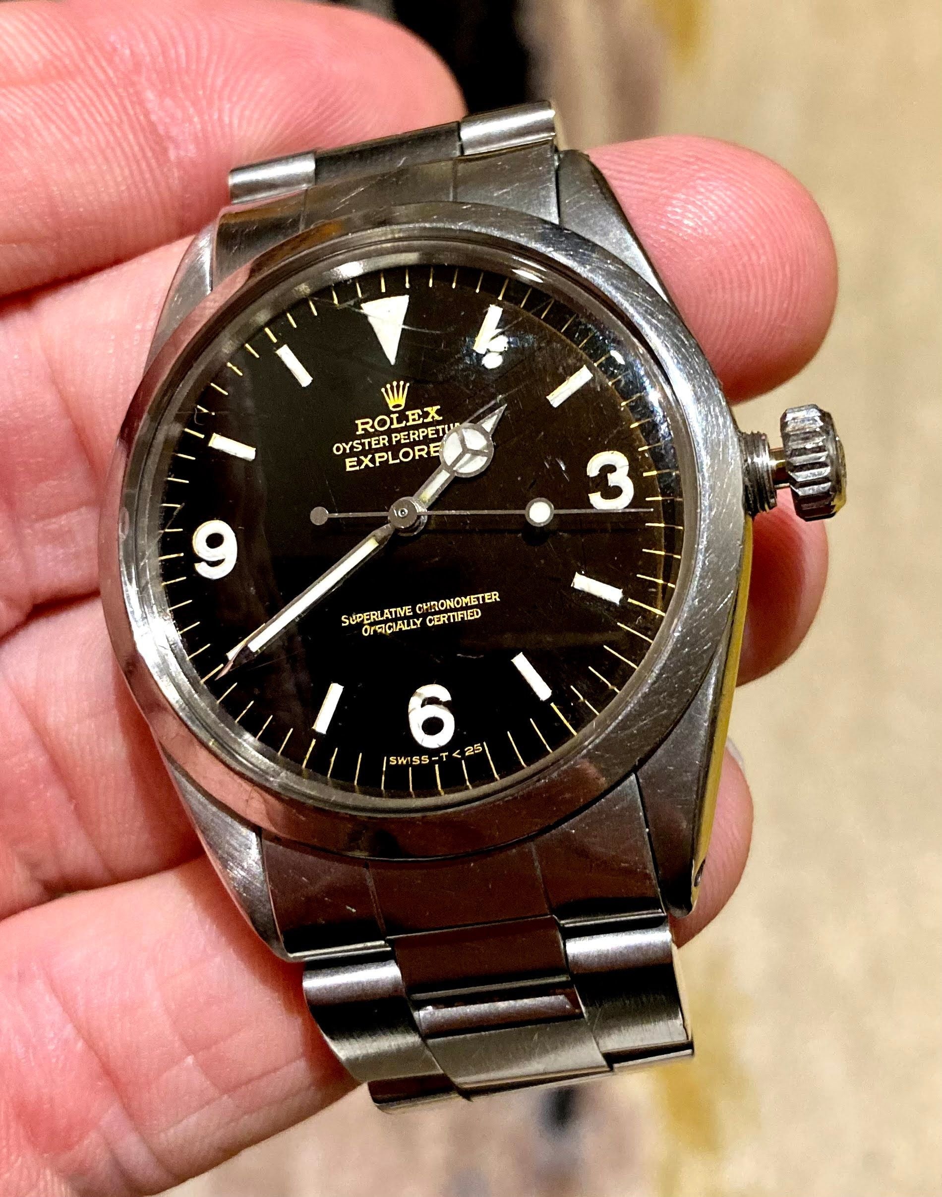 "The Rolex Explorer, a lifelong watch"