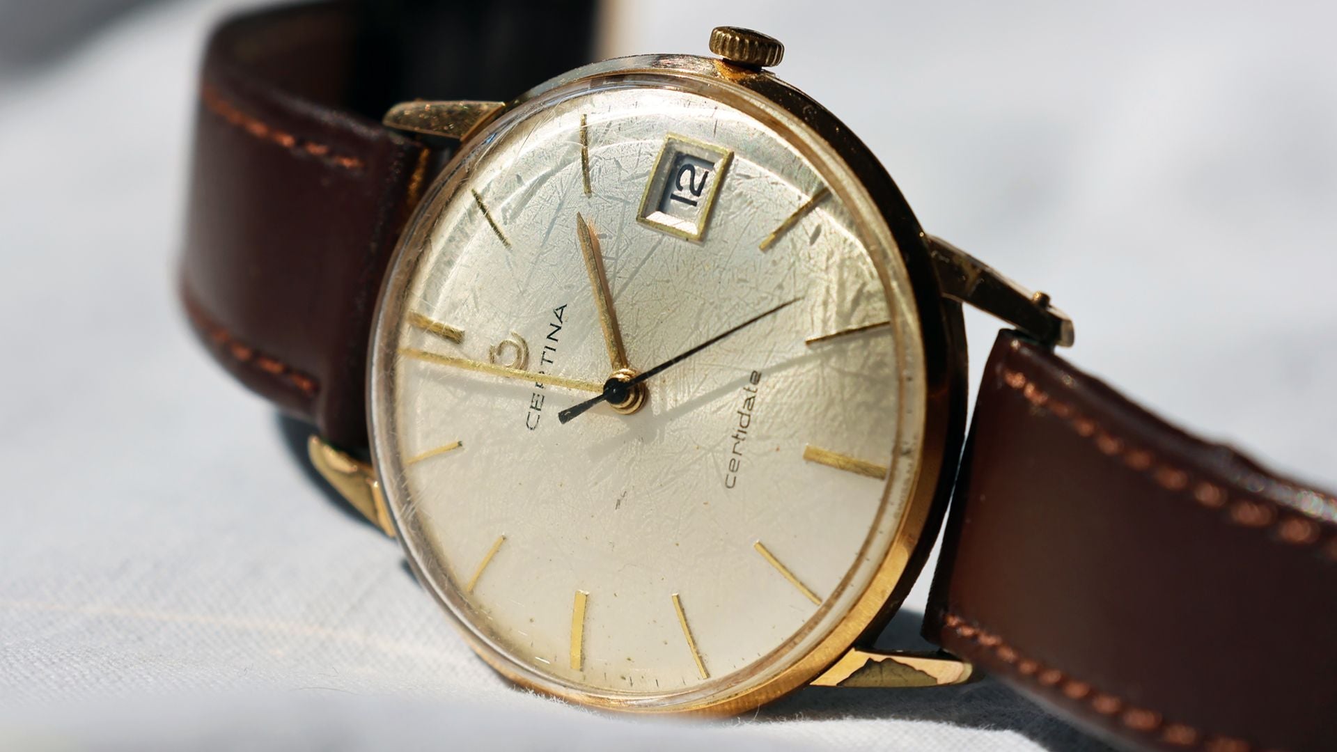 "He doesn’t understand my obsession with watches."