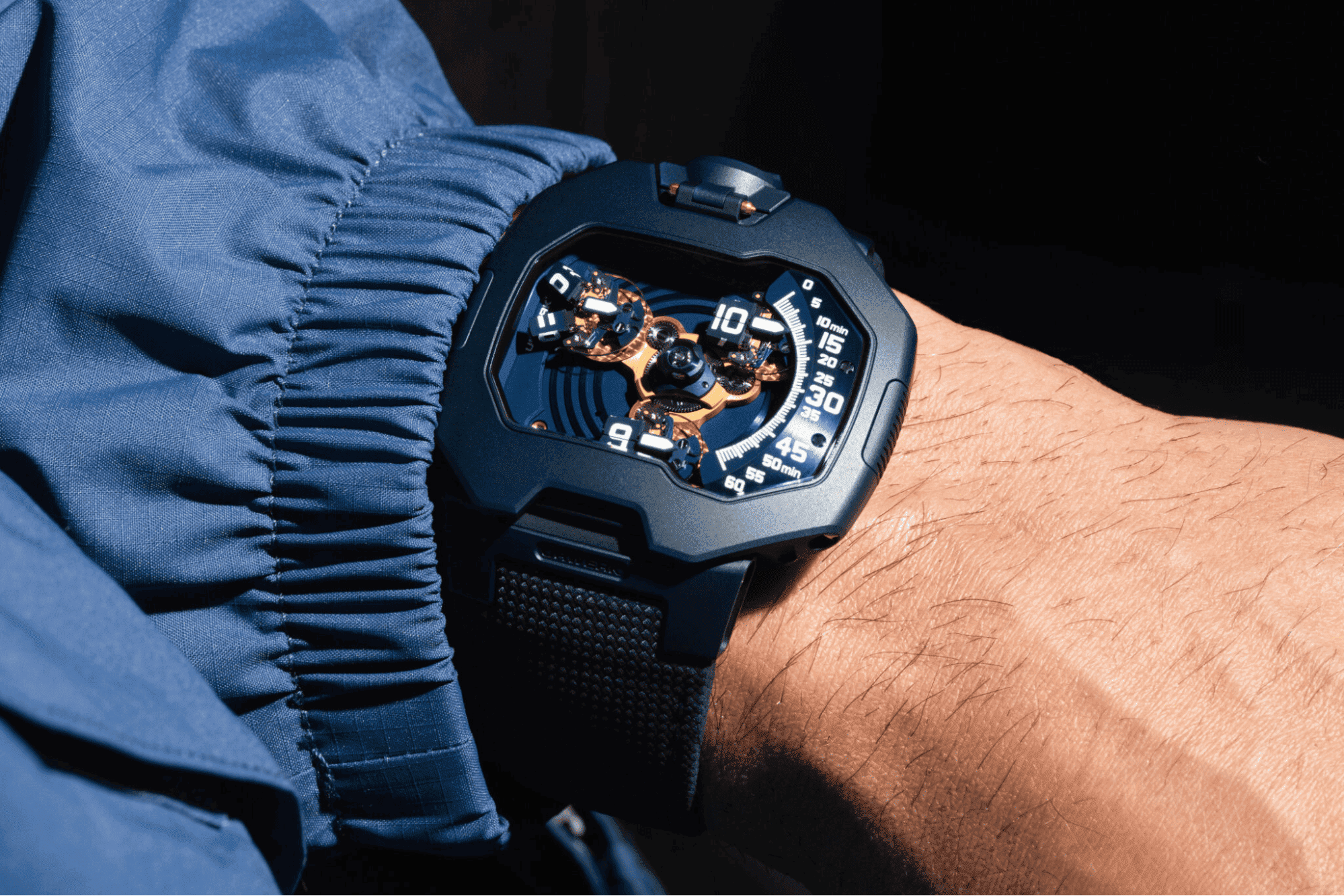 Urwerk UR-120 Blue Planet Ends the UR-120 Series | Barrington