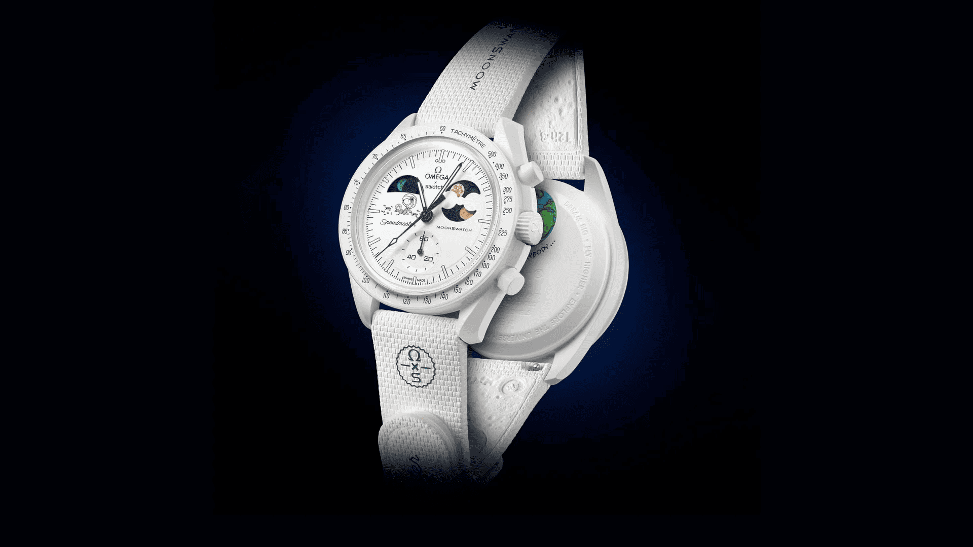 Swatch Releases the Moonswatch Mission to Earthphase Moonshine Swatch Releases the Moonswatch Mission to Earthphase Moonshine