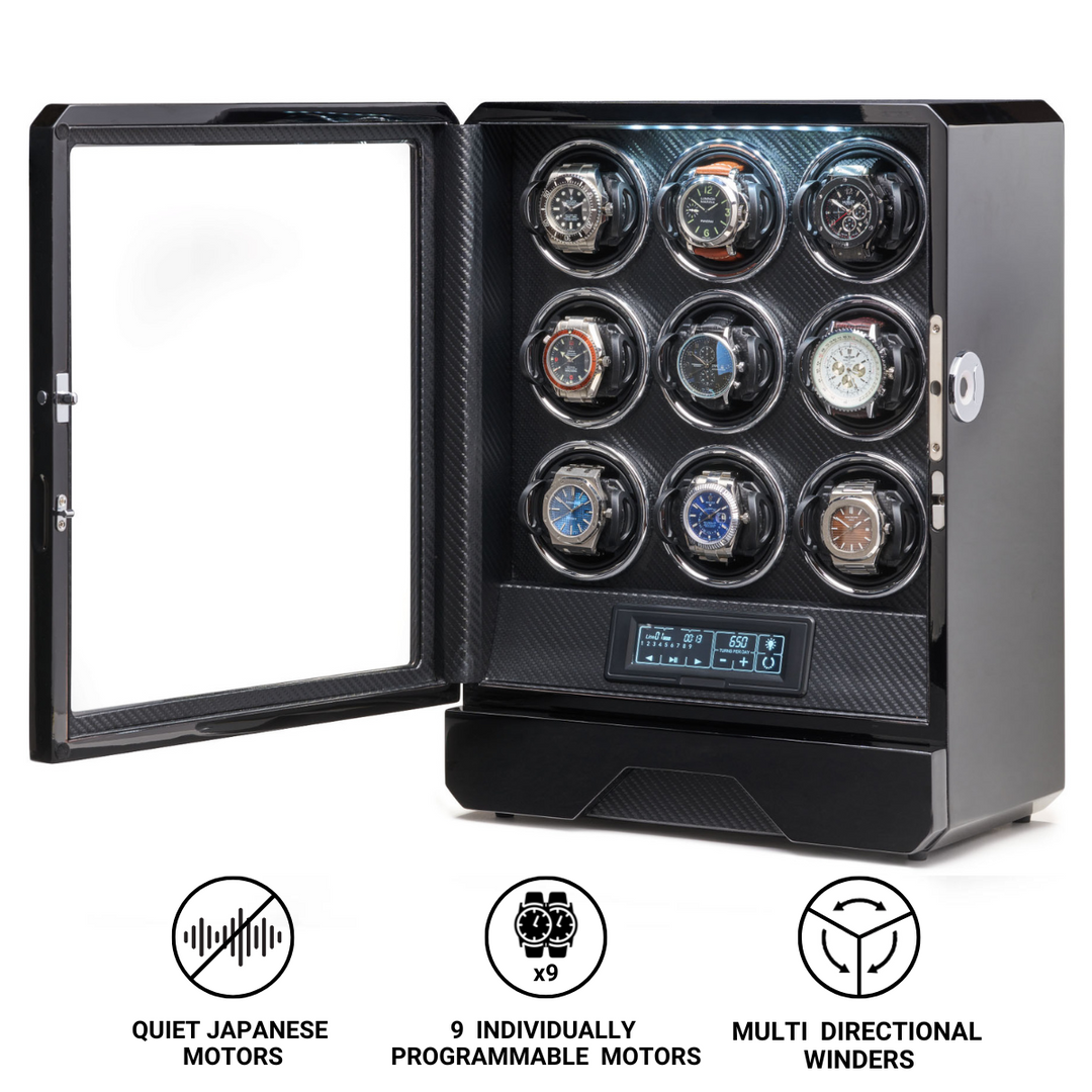 9 Watch Winder - Barrington - Photo 2 9 Watch Winder from barringtonwatchwinders.com - Photo 2