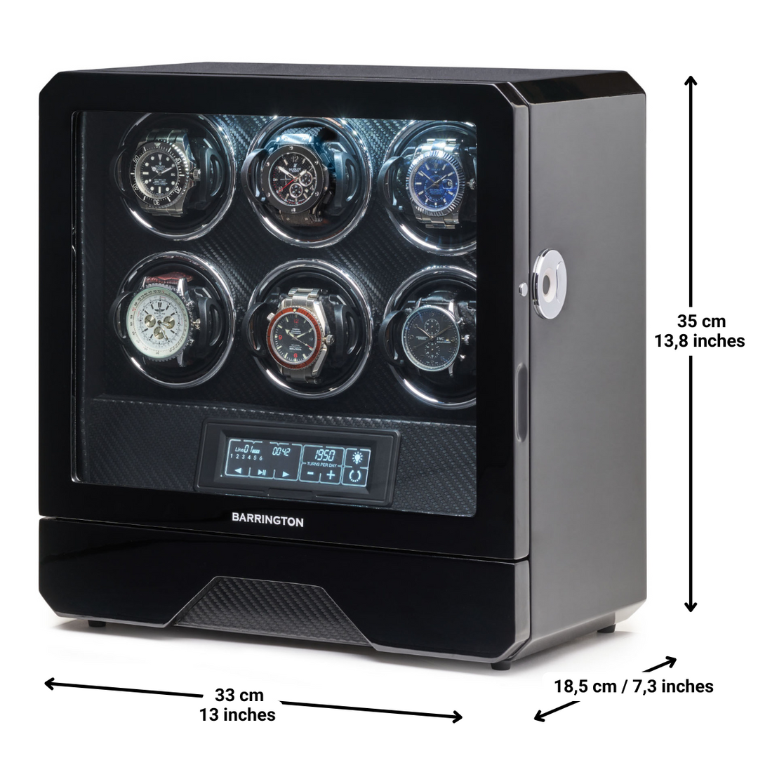 6 Watch Winder - Barrington - Photo 3 6 Watch Winder from barringtonwatchwinders.com - Photo 3