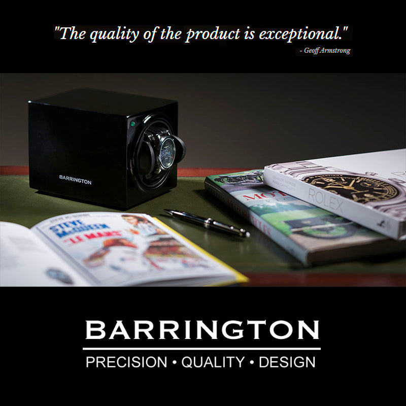 Barrington Single Winder - Shadow Black - Barrington - Photo 3 Barrington Single Winder - Shadow Black from barringtonwatchwinders.com - Photo 3