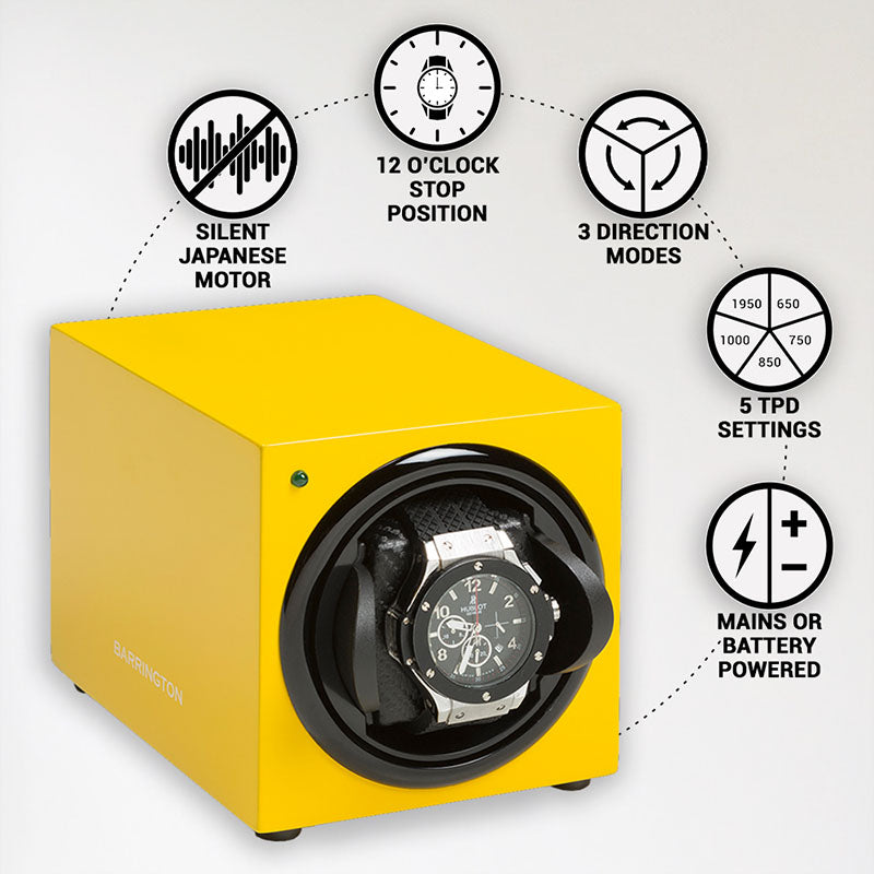 Barrington Single Winder - Electric Yellow