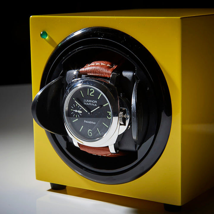 Barrington Single Winder - Electric Yellow barringtonwatchwinders  Photo 6
 Barrington Single Winder - Electric Yellowfrom barringtonwatchwinders.com - Photo 6