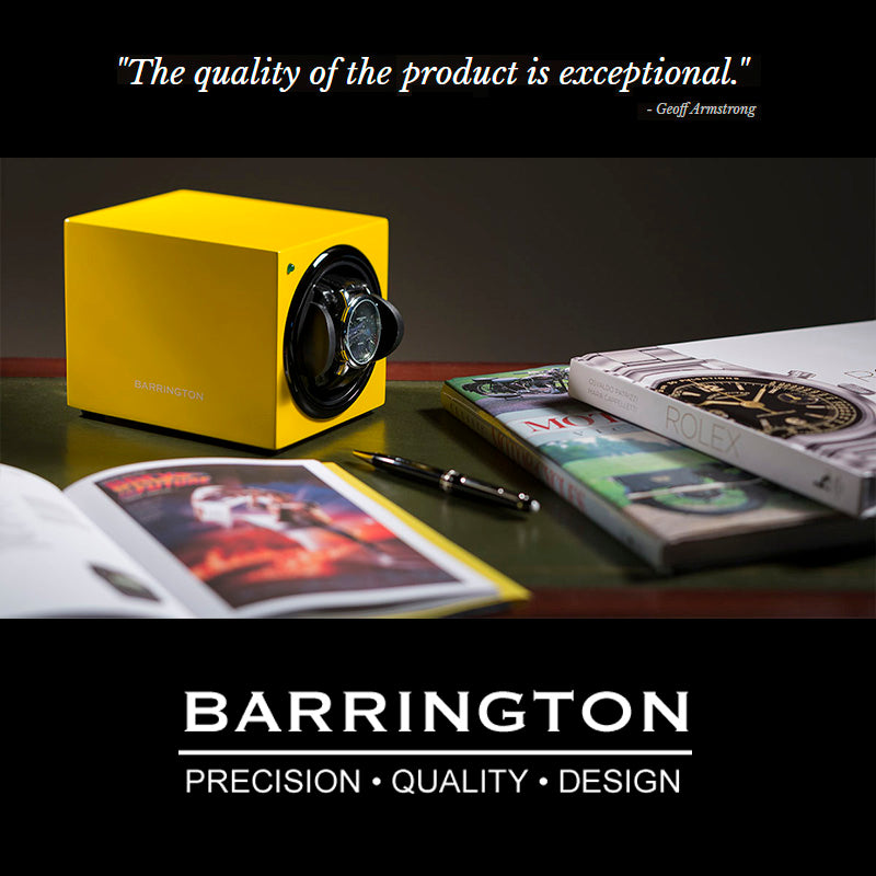 Barrington Single Winder - Electric Yellow - Barrington - Photo 10 Barrington Single Winder - Electric Yellow from barringtonwatchwinders.com - Photo 10