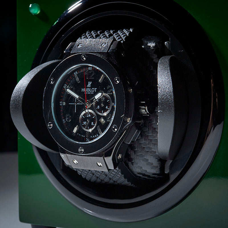 Barrington Single Winder - Racing Green - Barrington - Photo 4 Barrington Single Winder - Racing Green from barringtonwatchwinders.com - Photo 4