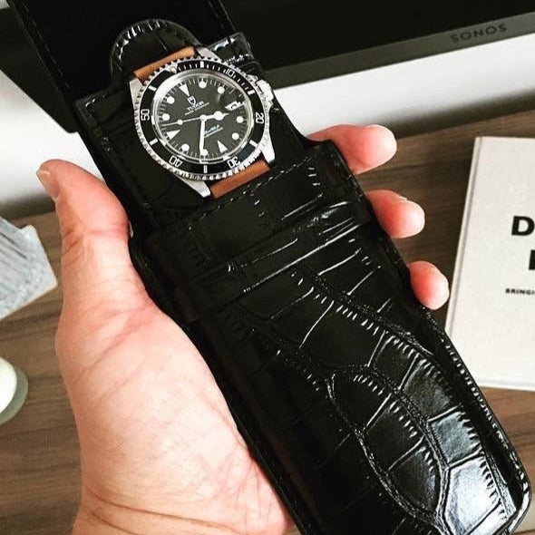 Columbus Single Watch Travel Case buy in the US Barrington