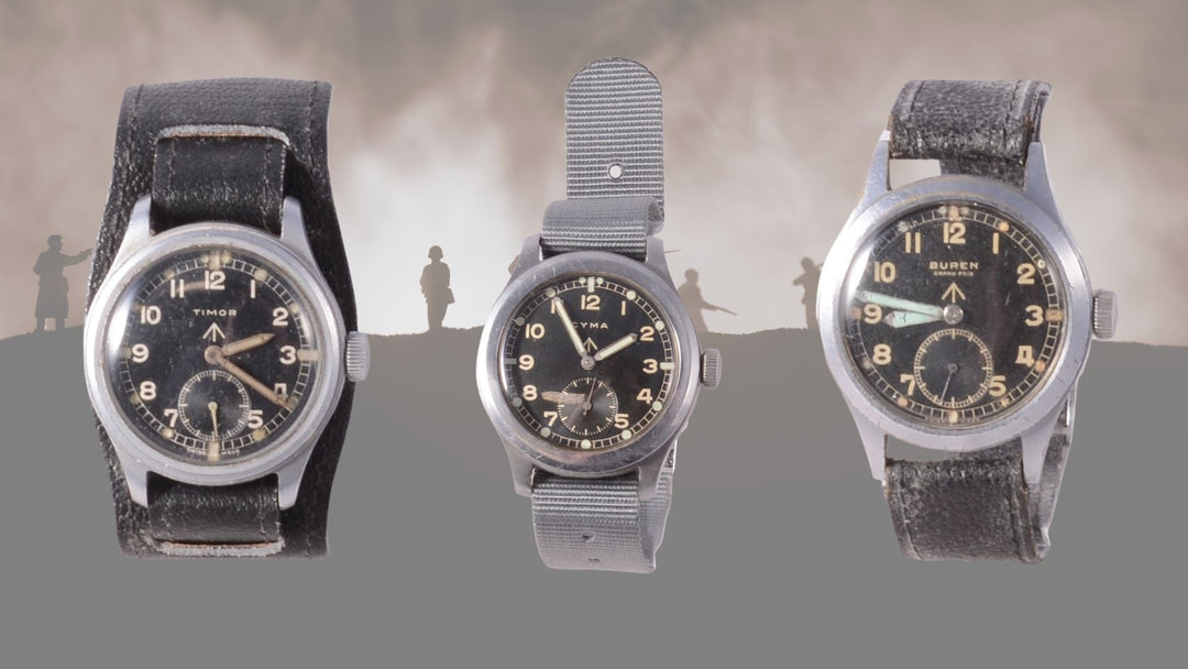 Rare ‘Dirty Dozen’ and ‘Fab Four’ Military Watches to Go Up for Auction