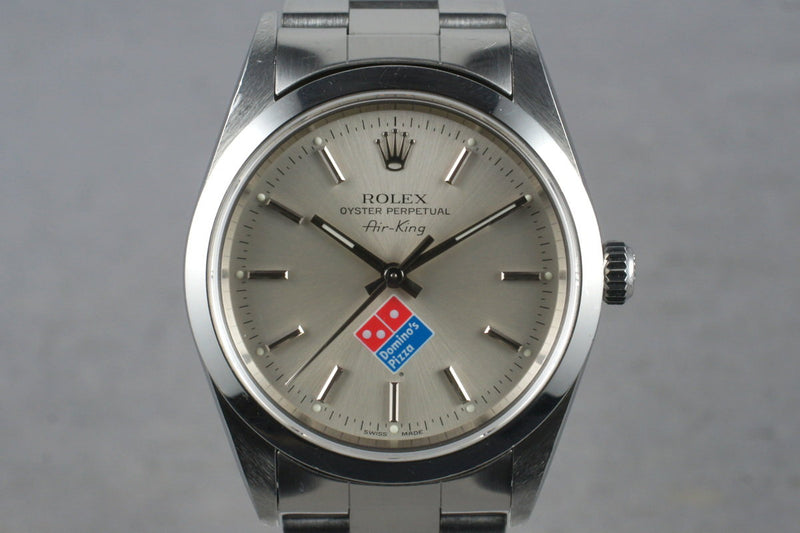 Rolex Air-King Domino's Pizza Logo