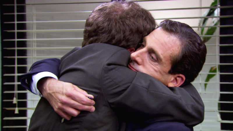 Hugging in the Workplace - The Masculine Hug