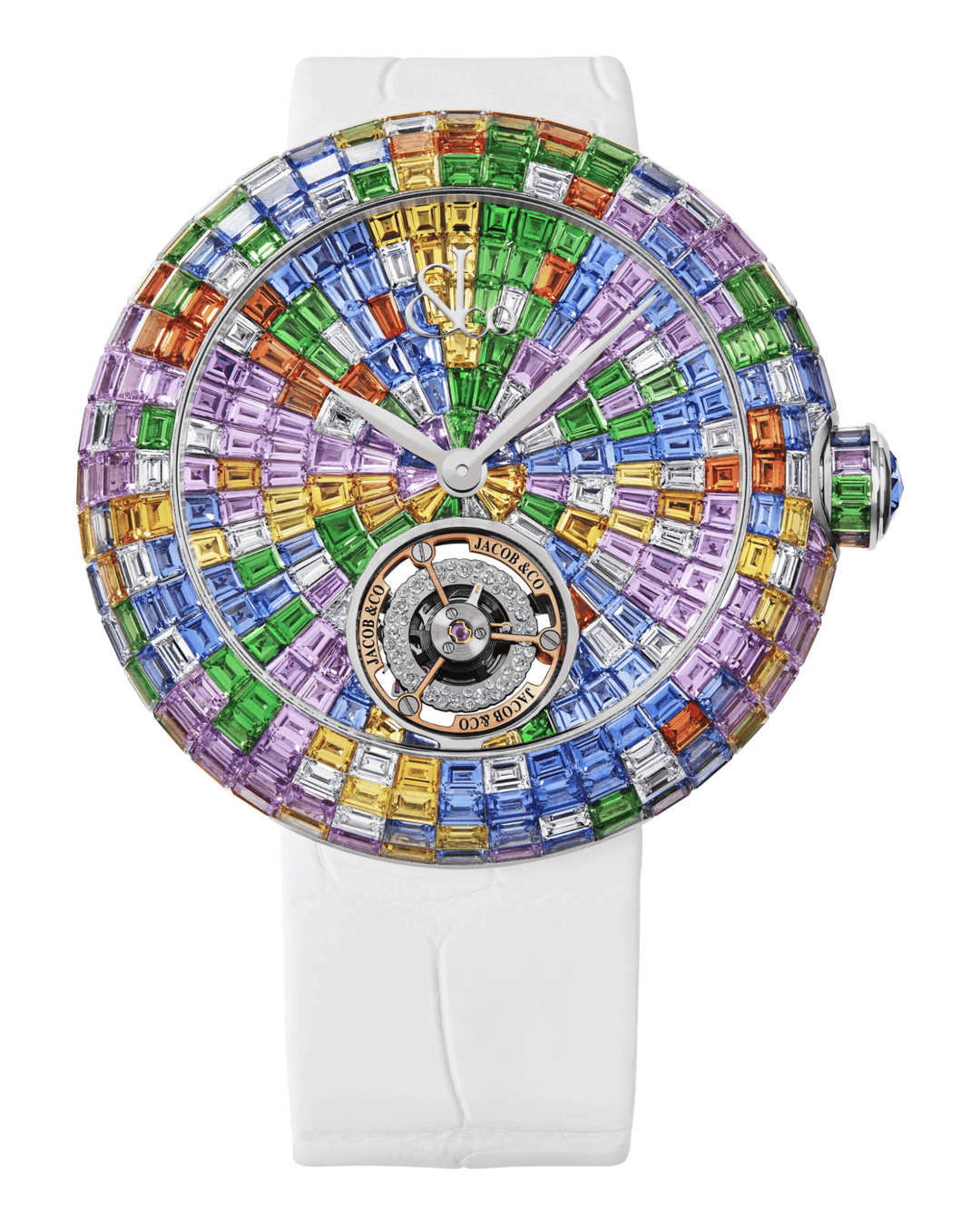 Jacob & Co. Brilliant Flying Tourbillon Sets Diamonds