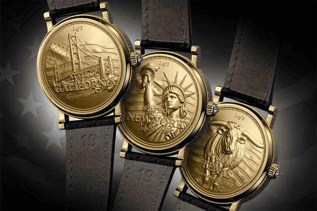 Corum Heritage Coin Collection Celebrates 250 Years of the US