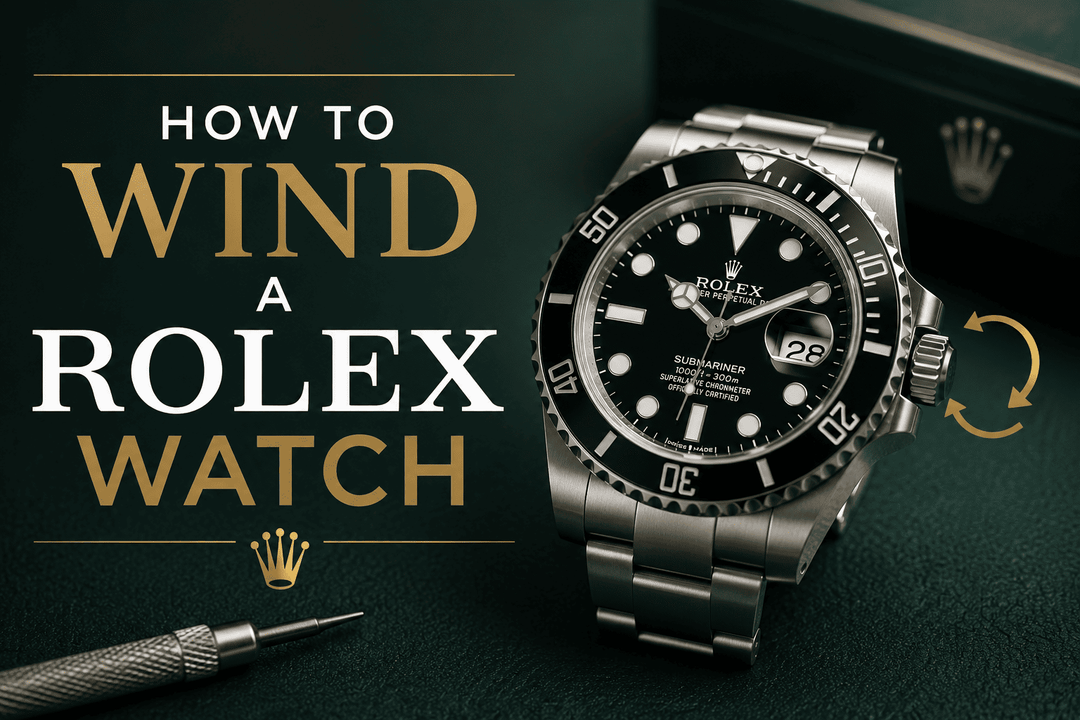 How to Wind a Rolex Watch