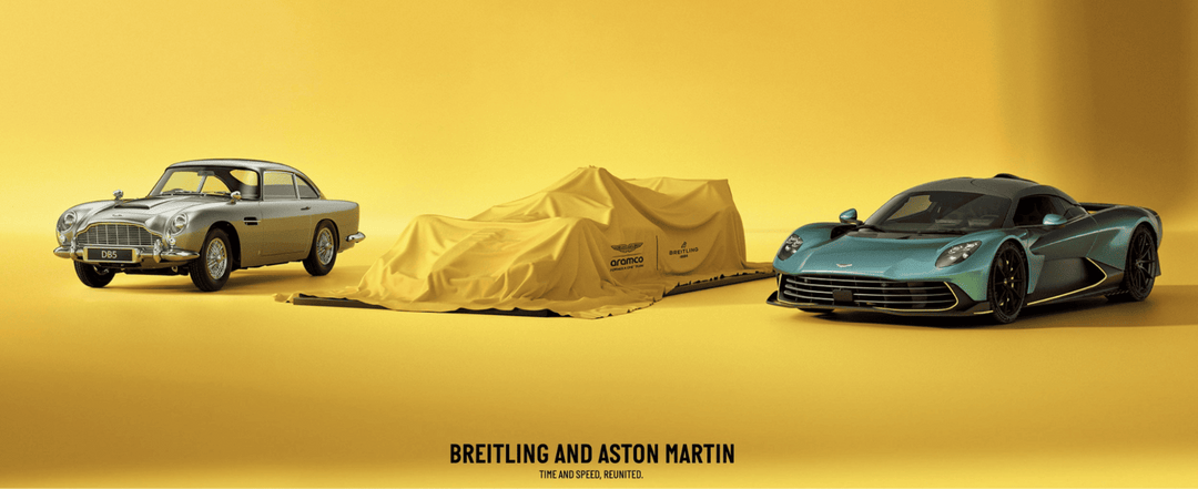 Breitling Becomes New Sponsor of Aston Martin Aramco Formula One Team