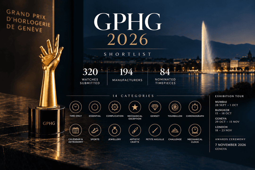 GPHG 2026 Shortlist Revealed With 84 Nominated