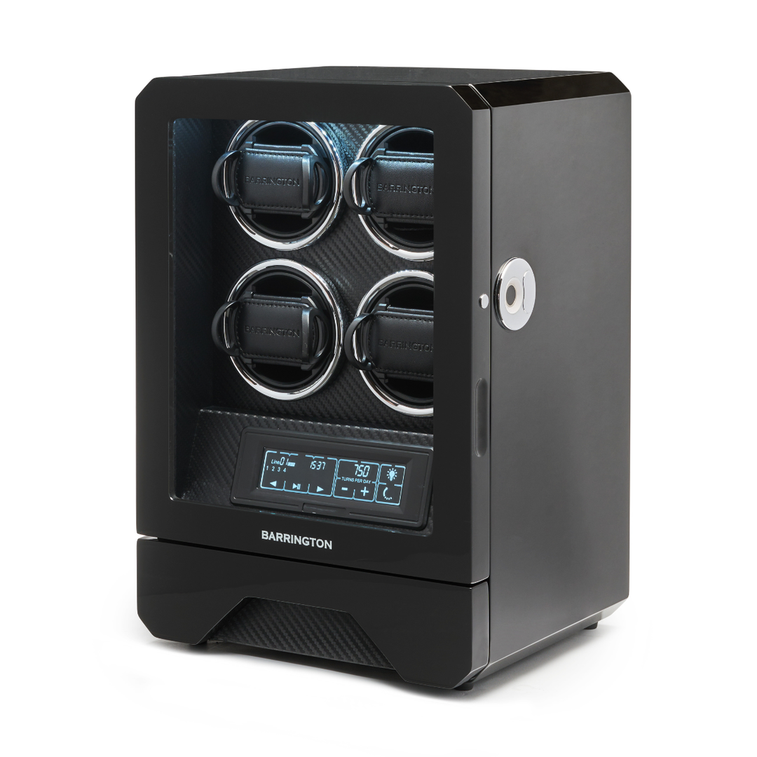 Barrington Quad Watch Winder with branded cushions from barringtonwatchwinders.com - Photo 8