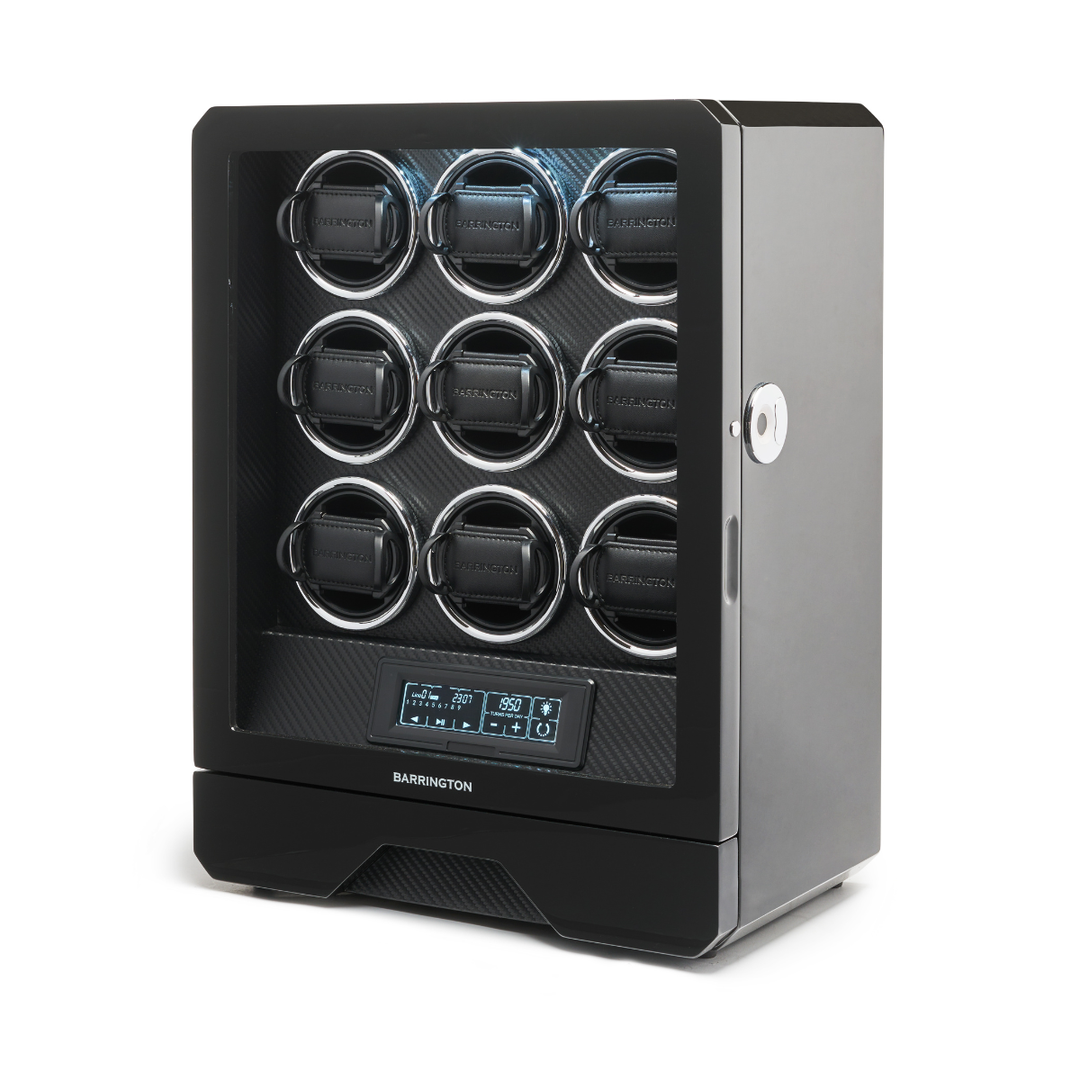 Barrington Nine Watch Winder with branded cushions from barringtonwatchwinders.com - Photo 8