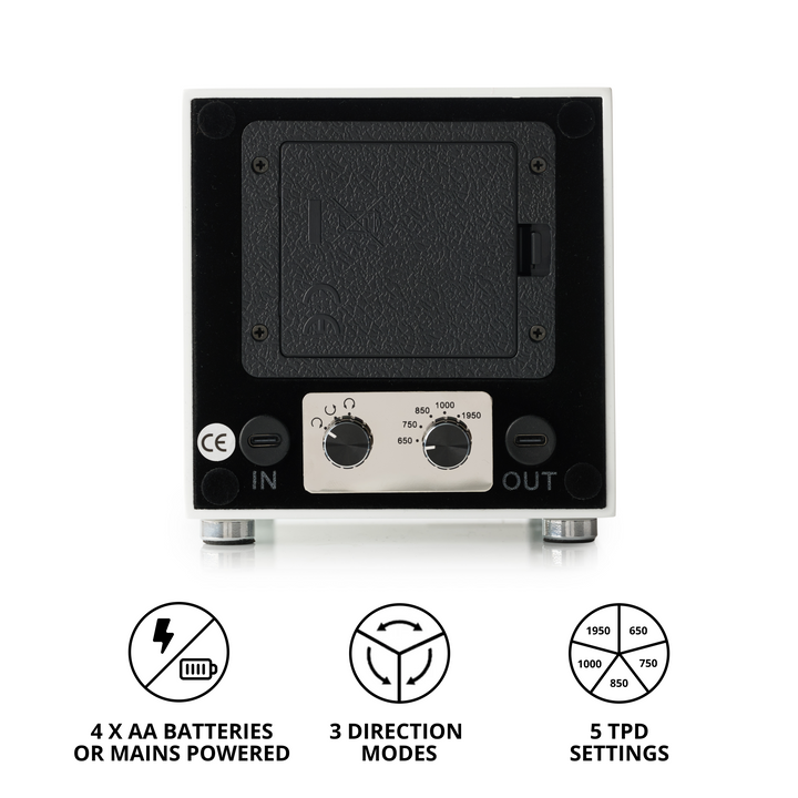 Barrington Single Winder - Glacier Whitefrom barringtonwatchwinders.com - Photo 4
