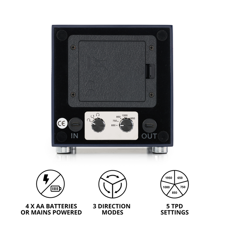 Barrington Single Winder - Midnight Bluefrom barringtonwatchwinders.com - Photo 4
