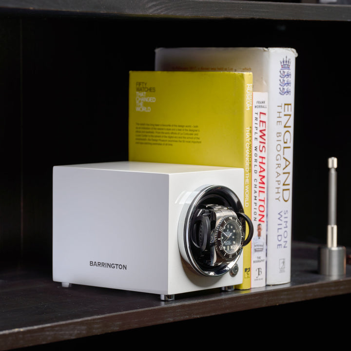 Barrington Single Winder - Glacier Whitefrom barringtonwatchwinders.com - Photo 15
