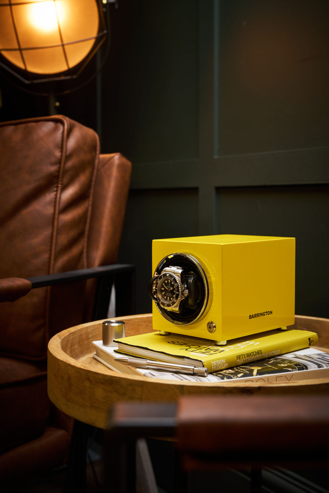 Barrington Single Winder - Electric Yellow from barringtonwatchwinders.com - Photo 20