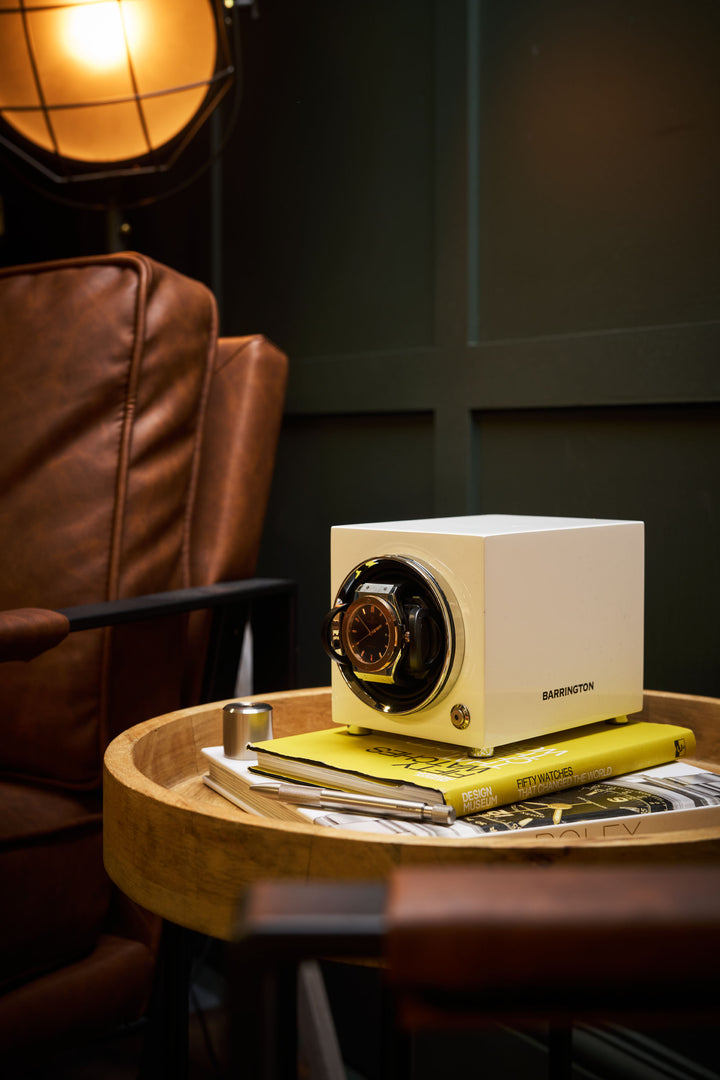 Barrington Single Winder - Glacier Whitefrom barringtonwatchwinders.com - Photo 16
