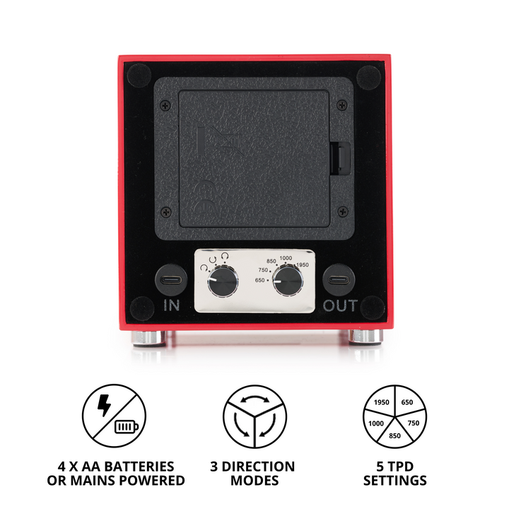 Barrington Single Winder - Crimson Redfrom barringtonwatchwinders.com - Photo 4
