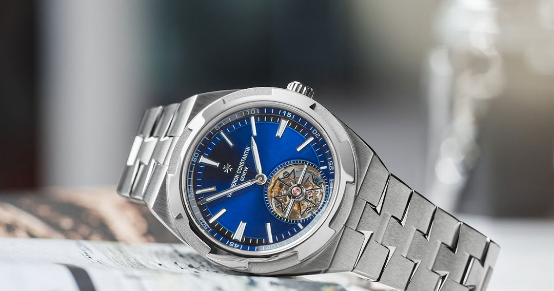 Vacheron Constantin Overseas tourbillon titanium watch