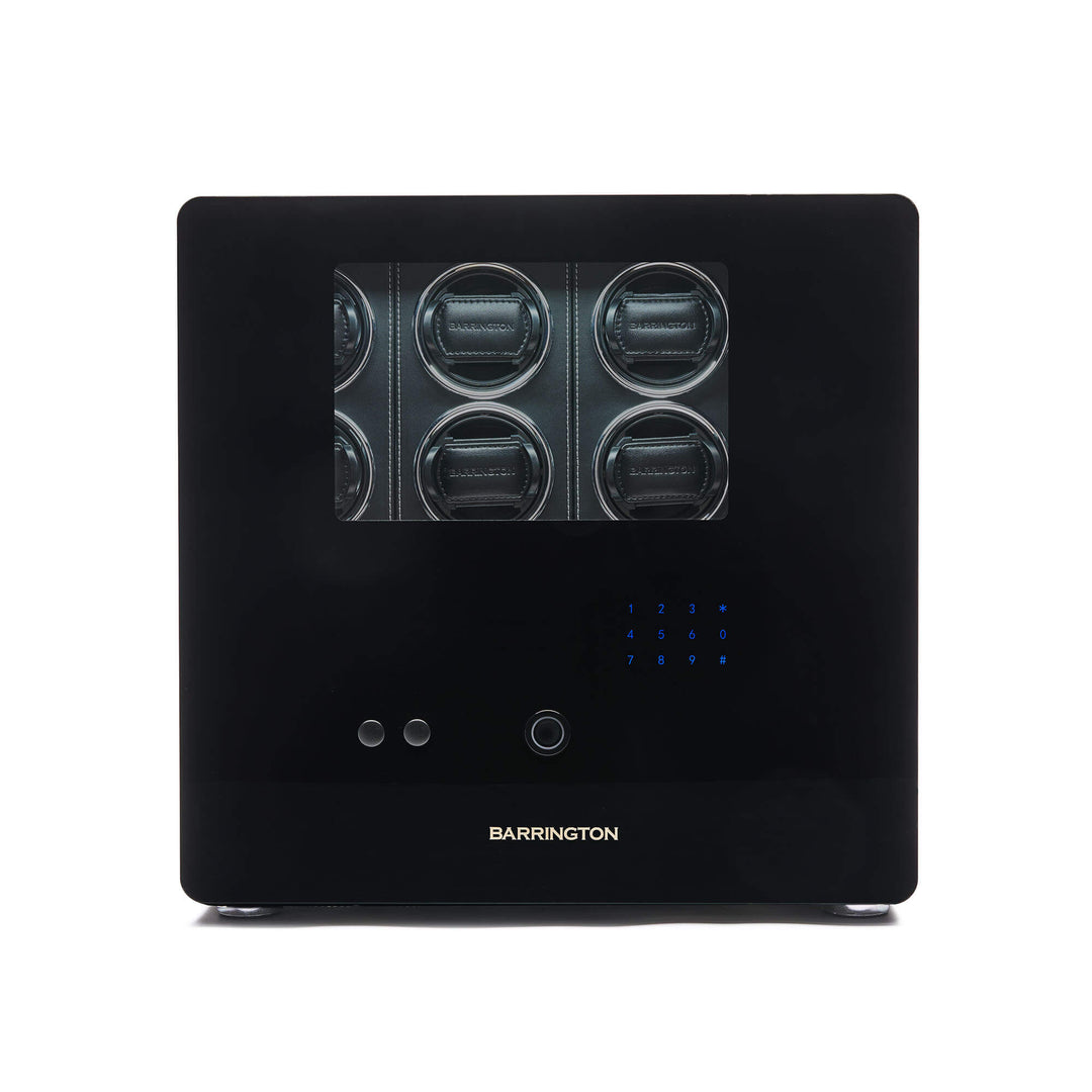 Barrington 12 Watch Winder Safe front view emplty without watches from barringtonwatchwinders.com - Photo 2