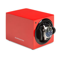 Barrington Single Winder - Crimson Red - Barrington Watch Winders